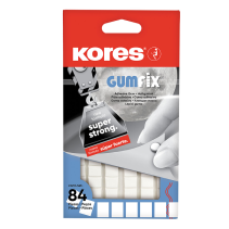 KORES GUMFIX 84 gab. pašlīmējoši balti fiksācijas spilventiņi