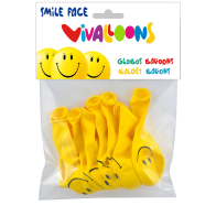 Vivaloons baloni Happy Face 8 gab.