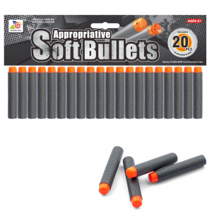 Soft Bullet mīkstās lodes 20 gab.