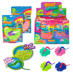 Magic Worm 15cm + mini worms 30gr mantiņa