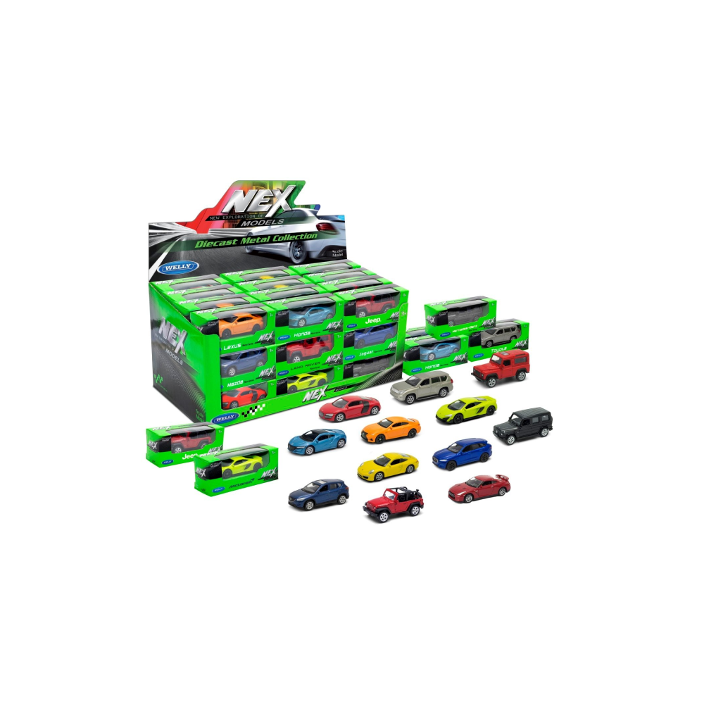 Welly Auto modelis 1:60-64