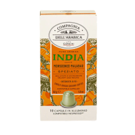 Nespresso® kafijas kapsulas India - pikanta un aromātiska