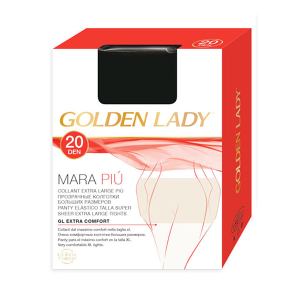 Golden Lady Mara Piu 20den XXL MELON caurspīdīgas zeķubikses