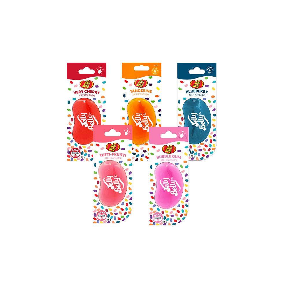 JELLY BELLY 3D Gel gaisa atsvaidzinātāji 5 veidi