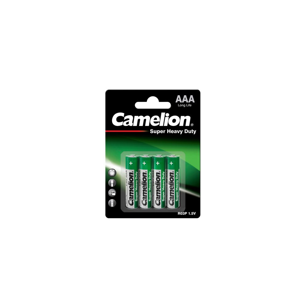 Camelion AAA B4 1.5V cinka baterijas ekonomiskai enerģijai