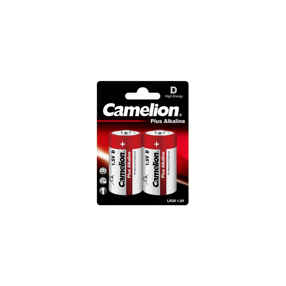 Camelion D B2 1.5V baterijas ilgstošai enerģijai
