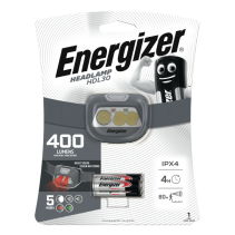ENERGIZER LED HDL30 galvas lukturis ar 5 režīmiem