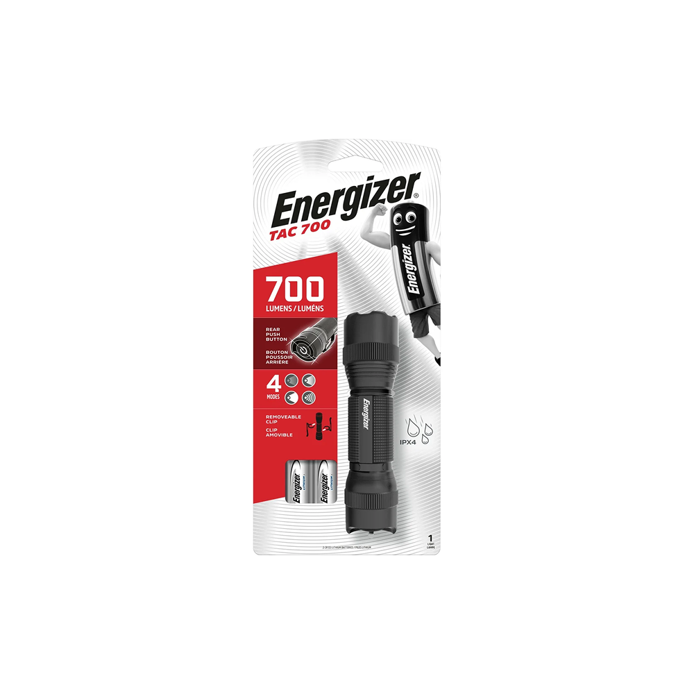 ENERGIZER TACTICAL 700lm LED lukturis ar 4 režīmiem