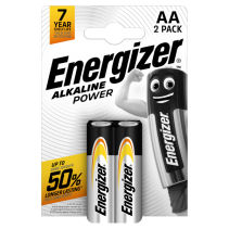 ENERGIZER Alkaline Power AA baterijas ikdienas ierīcēm