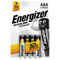 ENERGIZER Alkaline Power AAA baterijas ikdienas ierīcēm