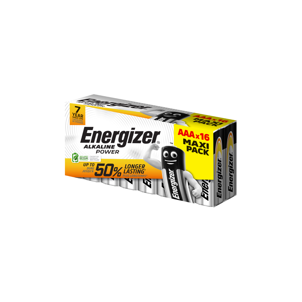 ENERGIZER Alkaline Power AAA uzticama jauda ikdienai