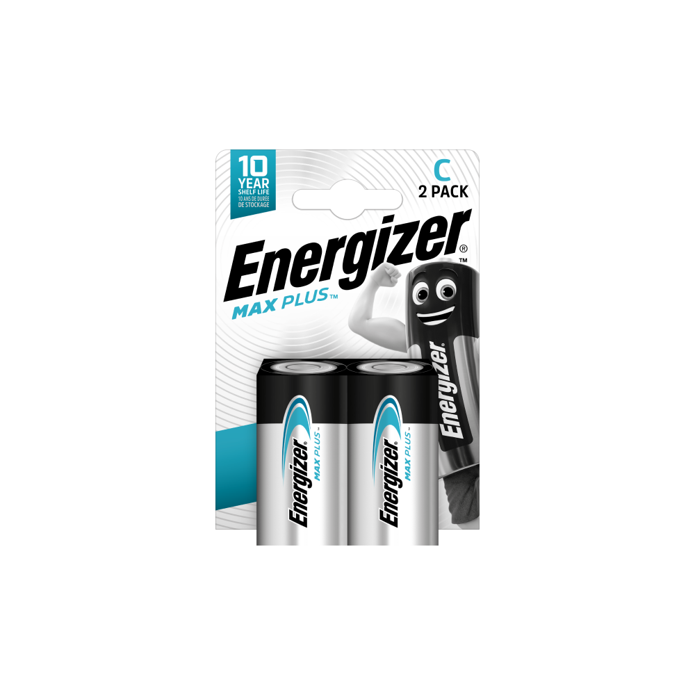 ENERGIZER MAX PLUS C B2 1.5V Ilgstoša jauda ierīcēm