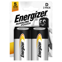 ENERGIZER Alkaline Power D baterijas ikdienas ierīcēm