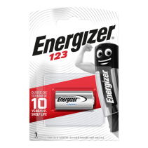 ENERGIZER CR123 Lithium 3V jaudīga foto baterija