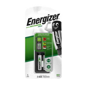 ENERGIZER MINI EU Plug bateriju lādētājs ceļošanai