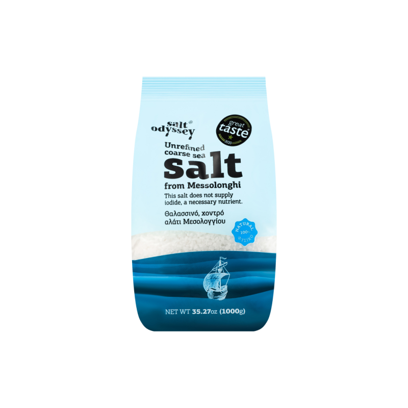 Rupjais jūras sāls 1kg SALT ODYSSEY