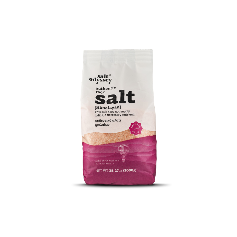 Smalkais Himalaju sāls 1kg SALT ODYSSEY