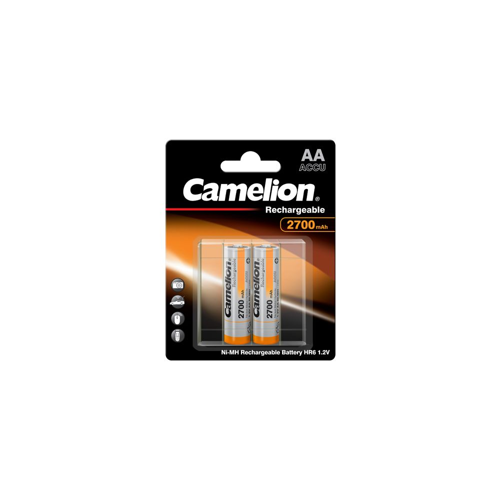 Camelion AA B2 2700 mAh akumulators ilgstošai lietošanai