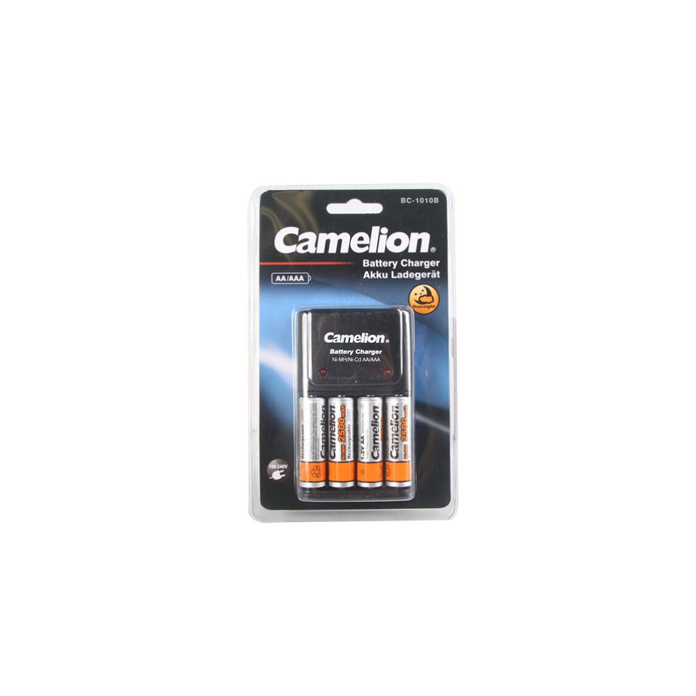 Camelion Battery charger BC-1010B ar 4x AA akumulatoriem