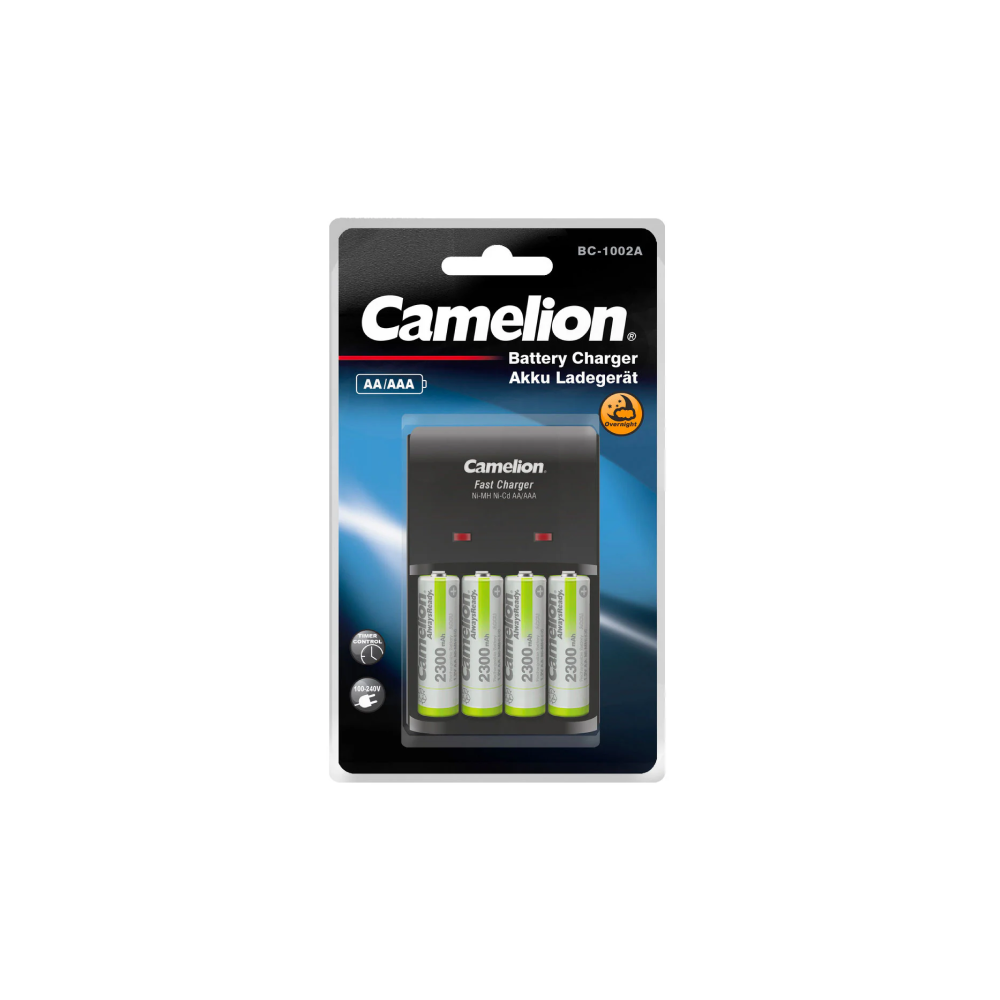 Camelion Fast charger BC-1002A+4xAA2300mAh ātra uzlāde