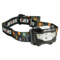Arcas 5W LED 7.funkciju galvas lukturis ar CREE diodēm