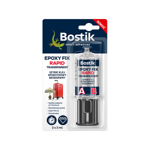BOSTIK EPOXY FIX RAPID epoksīdlīme remontiem