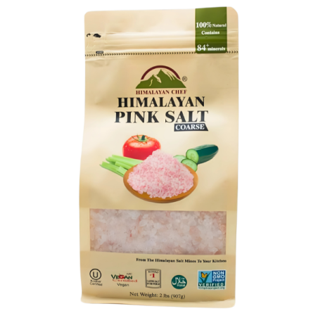 Rupjā maluma Himalaju rozā sāls 907g HIMALAYAN CHEF