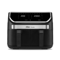 Ufesa karstā gaisa friteris Thunder 9L (4.5+4.5L) 1700W