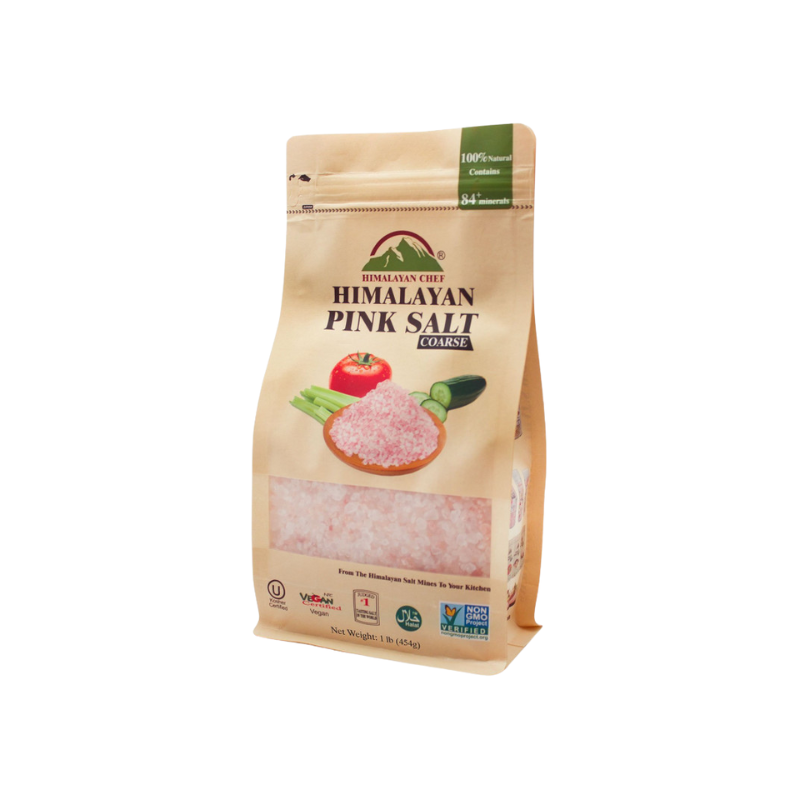 Rupjā maluma Himalaju rozā sāls 454g HIMALAYAN CHEF